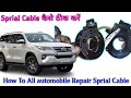 How to repair sprial cable toyota | How to fix an AirBag Clock Spring (Soldering) #sprialcablerepair