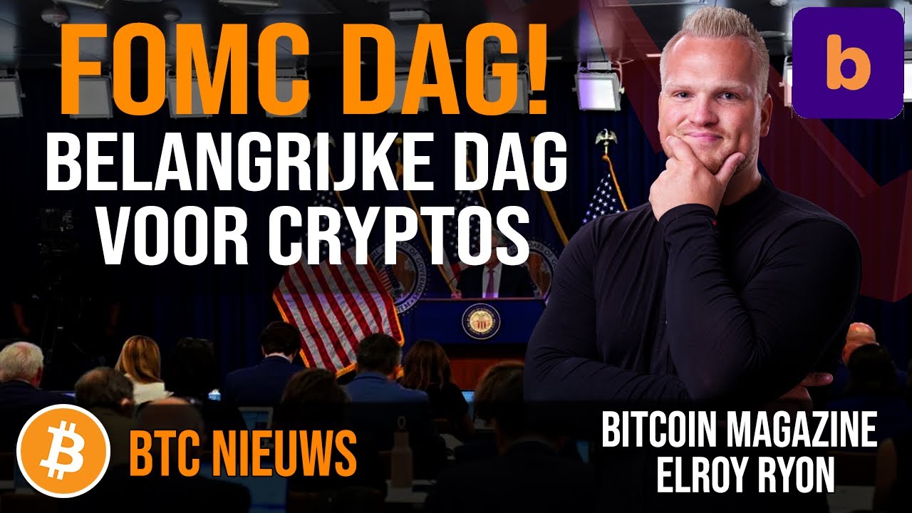 FOMC DAG! | Belangrijke dag voor Crypto industrie | T.A. BTC & ETH | BTC  Nieuws
