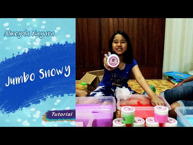 Milkshake Recipe Buat Snowy Slime Jumbo Dan Langsung Di