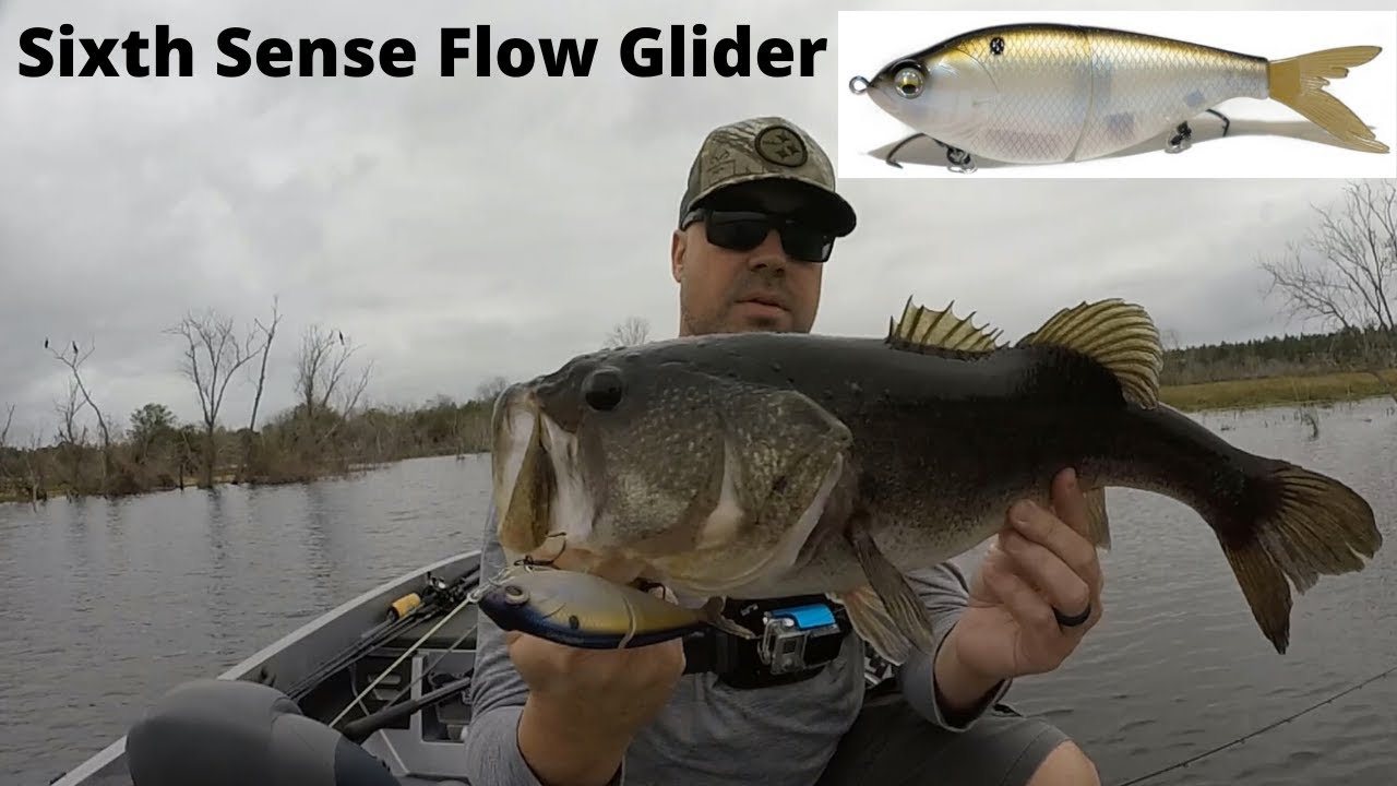 6th Sense Flow Glider Glide Bait Bass. Bass Manager The Best Bass