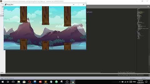 Show game Flappy Bird bằng Python/Create game Flappy Bird by python (part 1) nearly finishing!!!
