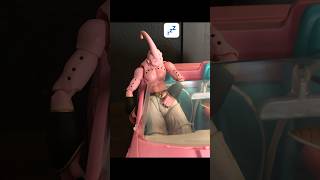 Stop motion | Buu has a nightmare shfiguarts dragonball bandai uber