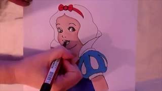 Disney Princess Drawing and Coloring for kids with ColorCraze! Watch us draw and Color and Join in! screenshot 1