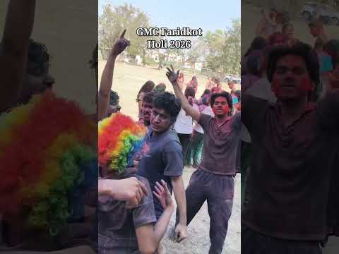 GMC Faridkot Holi 2026 #shorts #gmcfaridkot #neet