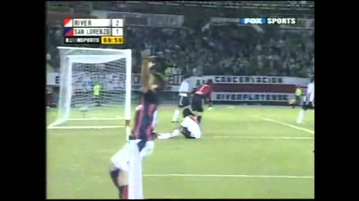 River 2-2 San Lorenzo - Copa Libertadores 2008 (Octavos de Final, vuelta)
