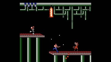 Contra Revenge of the Red Falcon (Deathless) - Stage 6 (NES Contra Hack)
