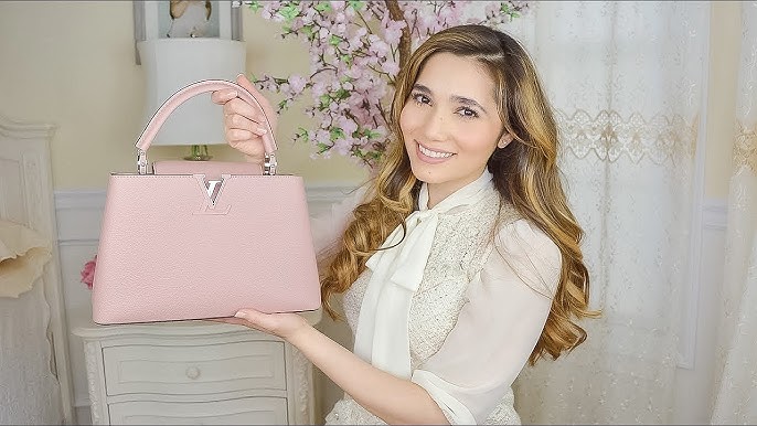 Louis Vuitton Elegant Capucines Bag MM Dark Peach Pursevalley Review –  Purse Valley Reviews