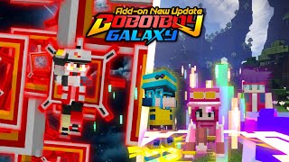 NEW BOBOIBOY IN MINECRAFT...| BOBOIBOY GALAXY ADDON | MINECRAFT