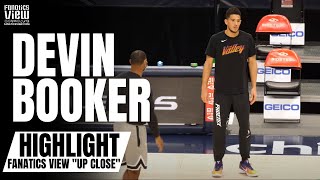 Devin Booker Shows Off Impressive \& Quick 3-Point Trigger in On Court Workout | FV \\