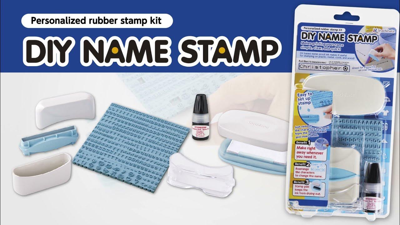 DIY NAME STAMP 15s 1 YouTube