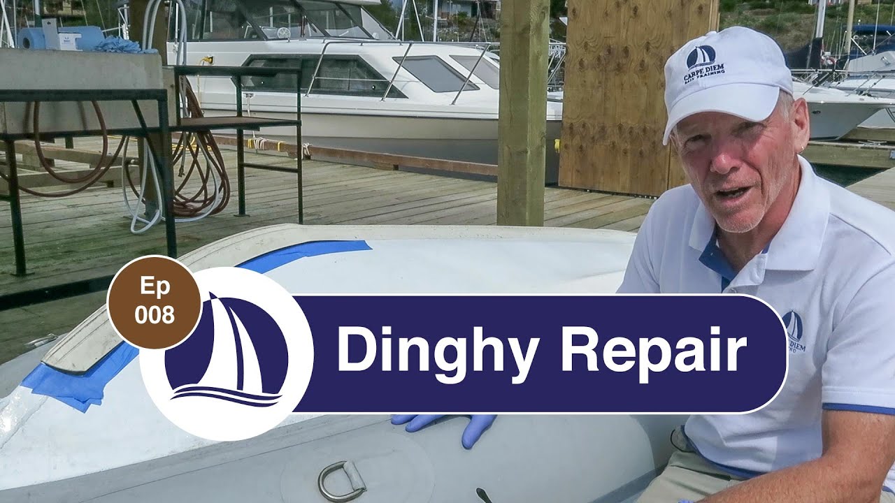 Ep 8: Inflatable Dinghy Repair