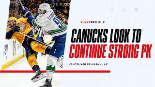 Tocchet discusses the Canucks' success on the PK