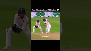 Hardik Played T20 In Text Match