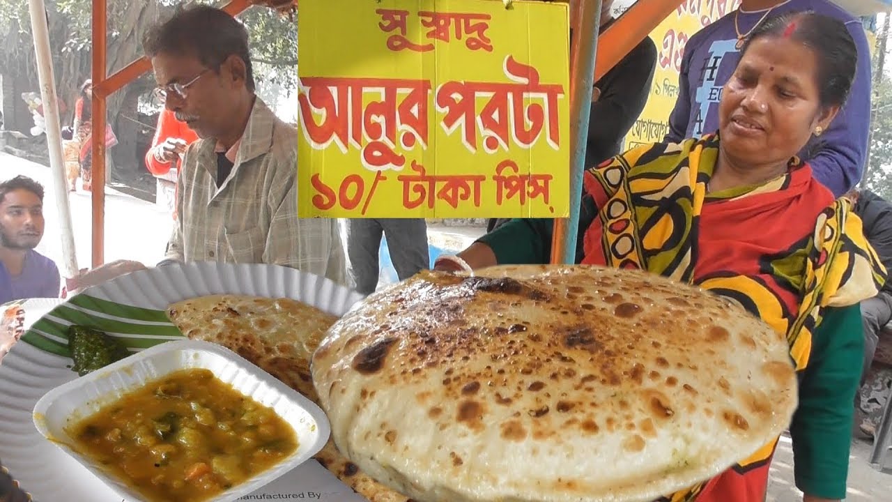 Dada Boudi Ka Aloo Paratha Only 10 rs Each - They are Old but Strong - Indian Street Food | Indian Food Loves You