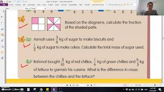 Year 4 Problem-solving in Fraction with homework