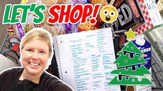 🎄 $500 Christmas GROCERY Haul & Last Minute Shop w/ Me!! @Jen-Chapin