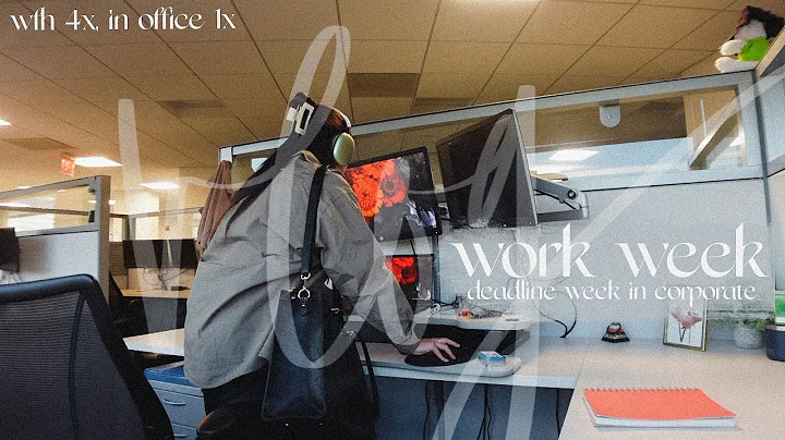 DEADLINE WORK WEEK: prioritizing myself during a s...