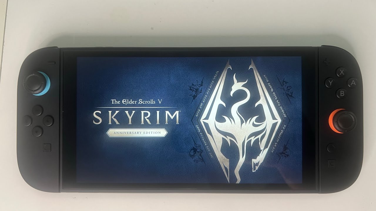 Skyrim Remastered Switch 2 Gameplay