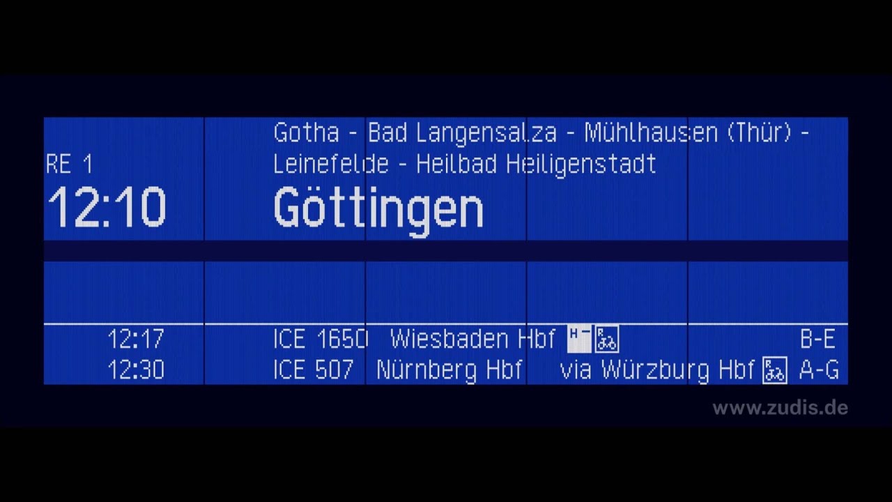 Bahnsteigansagen [Heiko Grauel] Erfurt Hbf