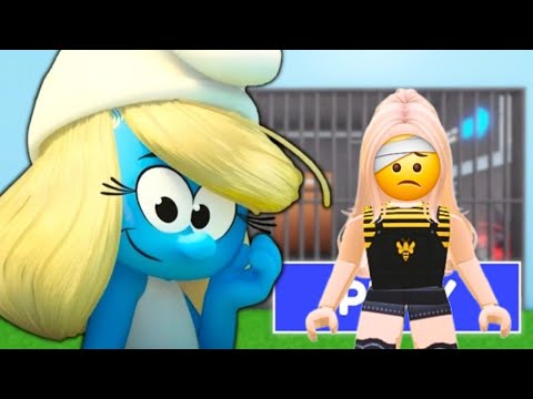 ESCAPE da PRISÃO da SMURF! FUJA!! (Roblox)
