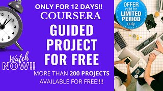 Free Guided Project on Coursera | LIMITED OFFER | ABCS