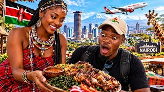 Kenya SHOCKED Me! 🇰🇪 I NEVER Expected to Eat CROCODILE! 🐊😳 First Trip to Kenya 🇰🇪 🇬🇭