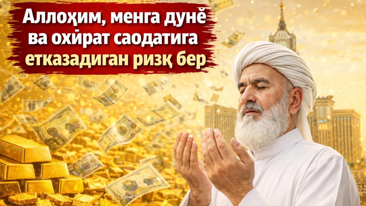 ЖУМА куни Пайғамбар Муҳаммад ﷺ дуоси, инша Аллох, омонлик, бойлик ва муваффақият келтиради