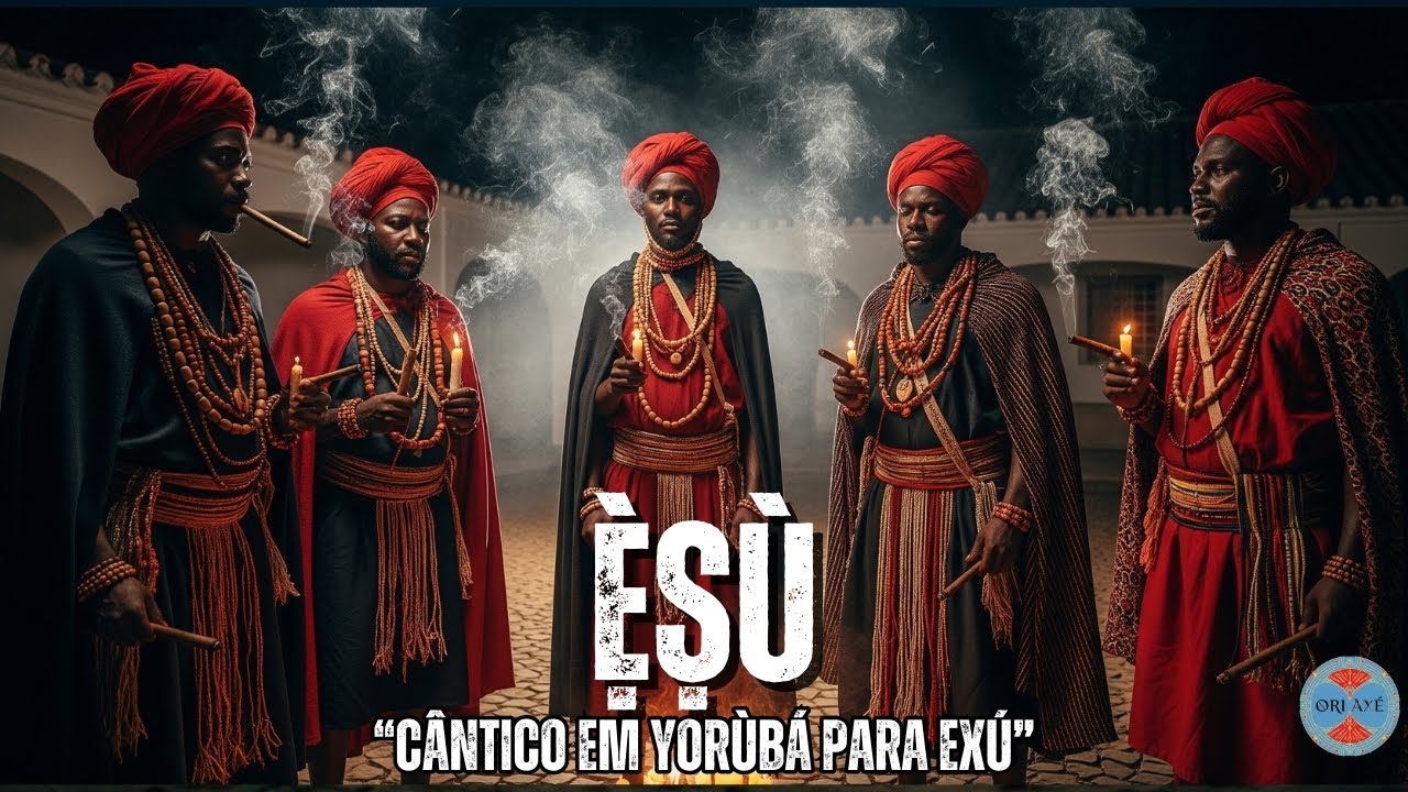 Cântico em Yorùbá para Exú 🔥| Música Espiritual com Tambores.