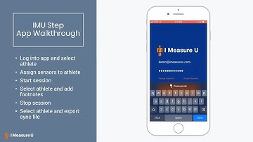 IMeasureU Step App Walkthrough