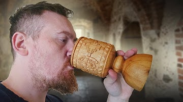 Is it Difficult to Carve on a Curved Surface? | Collab with Bram the Wadesmill Woodturner