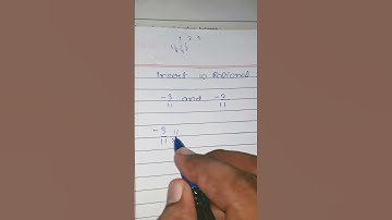 INSERT 10 RATIONAL NUMBERS BETWEEN -3/11 AND -2/11 | #RATIONAL NUMBER.#shorts #ytshorts #trending