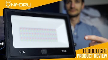 Onforu LED RGB Floodlight - product review