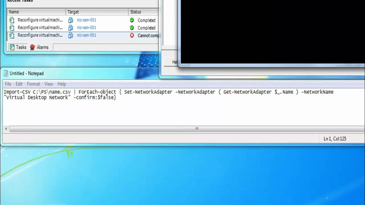 VSphere PowerCLI Change Network Adapter Name YouTube