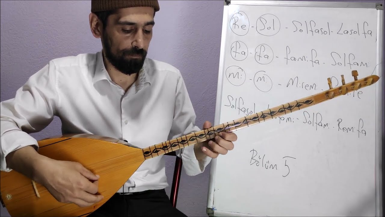 Sevenler Mesut Olmaz ( Orhan Gencebay ) Uzun Sap Bağlama Solfej  Dersi - Ahmet SARI