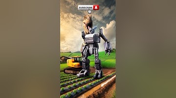Robot vs T-rex #shorts #robot #trending