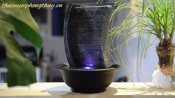 Thác nước phong thủy, thác nước mini để bàn đẹp - Top 4 thác nước phong thủy giá rẻ
