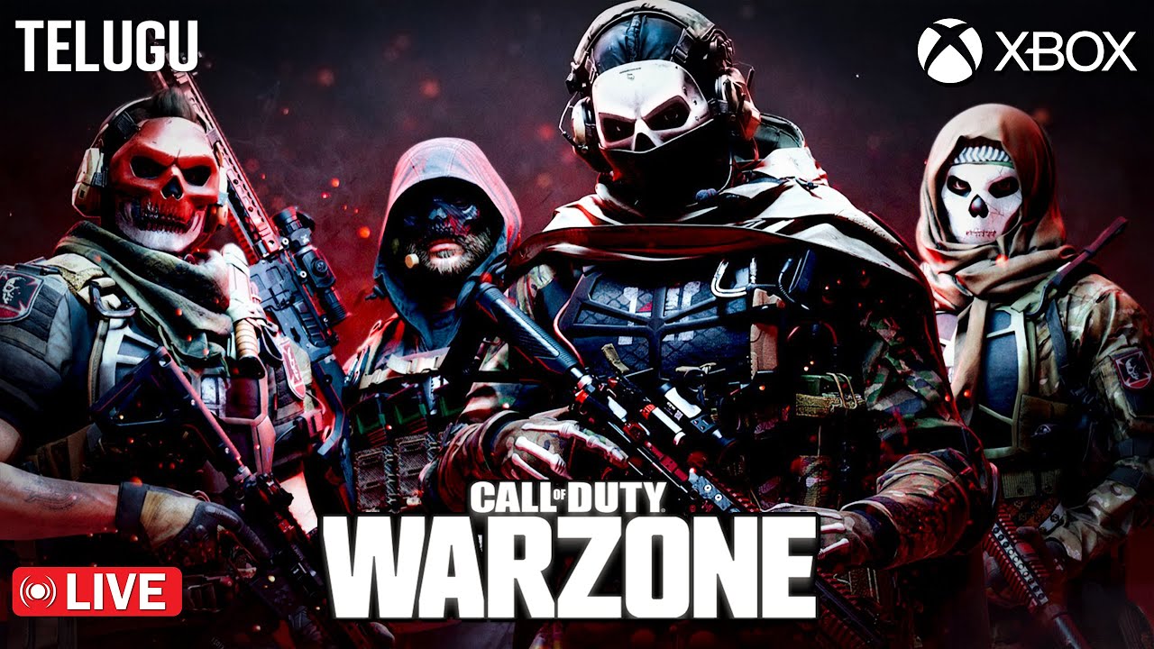 Dongy Join-Noob Playing Call of Duty: WARZONE with pro players Live Telugu ...