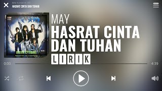 May - Hasrat Cinta Dan Tuhan [Lirik]