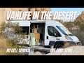 Vanlife Camping in the Desert | Off Grid Living