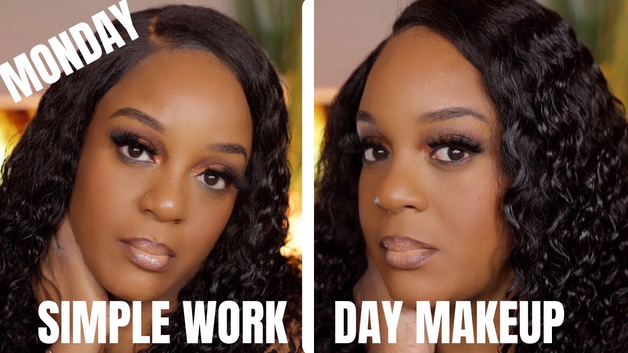 GRWM MONDAY WORKDAY MAKEUP Glam But Work Approved Makeup YouTube