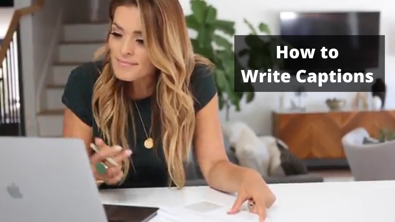 How to Write Captions for Authentic Engagement - YouTube