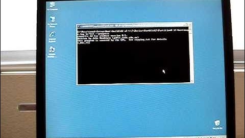 Booting MOSA from USB Drive
