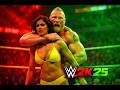 WWE 2K25 LIVE GAMEPLAY : LAKSHMI SHAHJI VS BROCK LESNER WRESTLEMANIA LIVE -03 #wwelivetoday #wwe