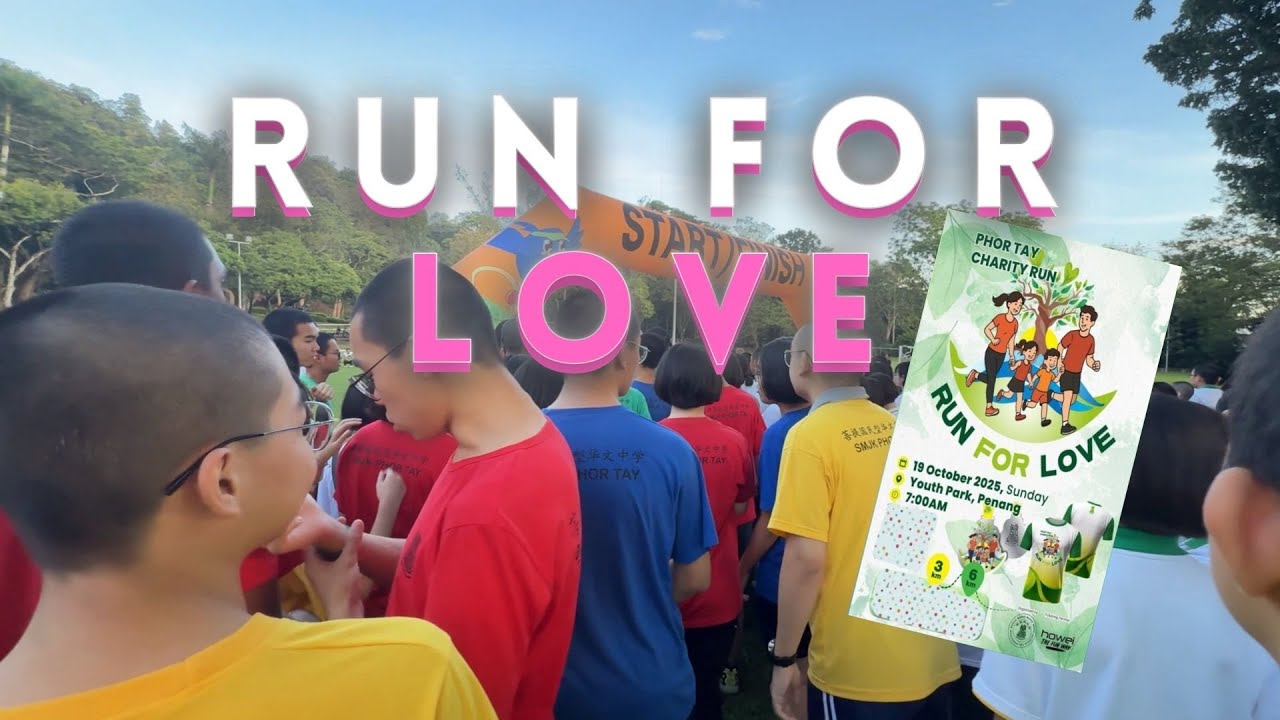 We Joined a 3KM Charity Run for Love!