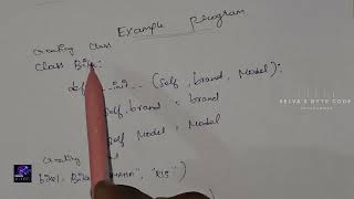 Details Python Class & Object in Tamil 🔥 | Easy Explanation for Beginners  | Real-Time Example #python Guide