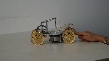 Stirlingkit - Low Temperature Difference Stirling Engine Vehicle Model