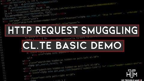 HTTP Request Smuggling CL.TE Basics Demo