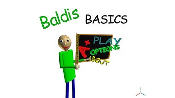 Baldi title screen animation[prisma 3d]