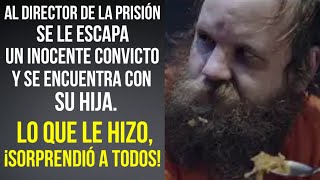 Un convicto fugitivo se encuentra a la hija del director de la prisión. Lo que le hizo a ella...