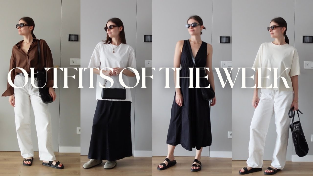 Outfits Of The Week | Early Autumn Outfit Ideas | What I Wore This Week ...